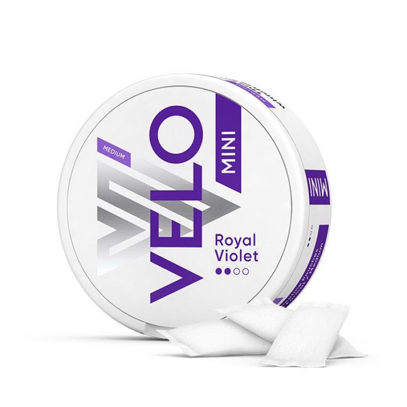 Velo Mini Royal Violet | Nicotine Pouches