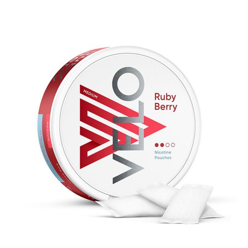 Velo Ruby Berry | Nicotine Pouches