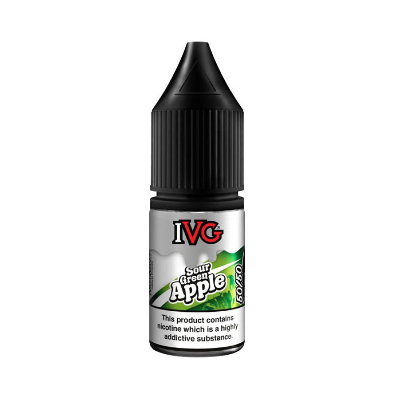 IVG 50/50 Sour Green Apple 10ml | MTL Vaping