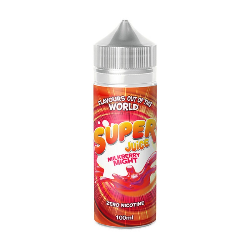 Super Juice Milkberry Might 100ml Shortfill E-Liqu...