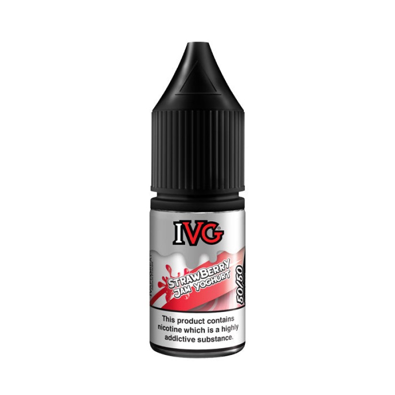 IVG 50/50 Strawberry Jam Yogurt 10ml | MTL Vaping