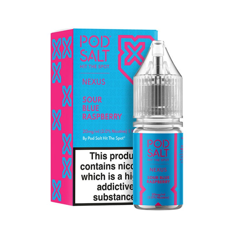 Nexus Sour Blue Raspberry 10ml Nicotine Salt E-Liq...