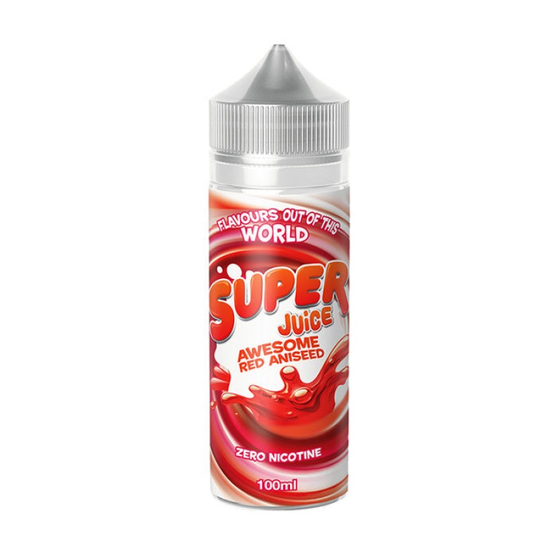 Super Juice Awsome Red Aniseed 100ml Shortfill E-L...