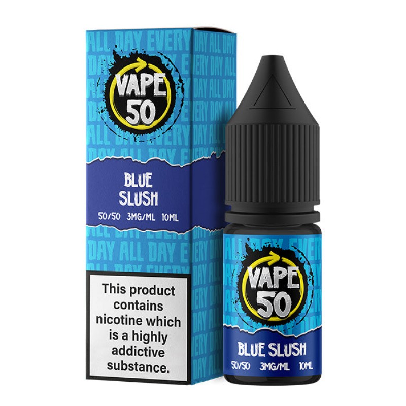 Vape 50 Blue Slush 10ml E-Liquid