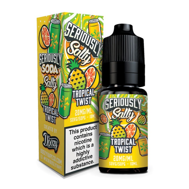 Seriously Salty Soda Tropical Twist | 10ml Nic Salt