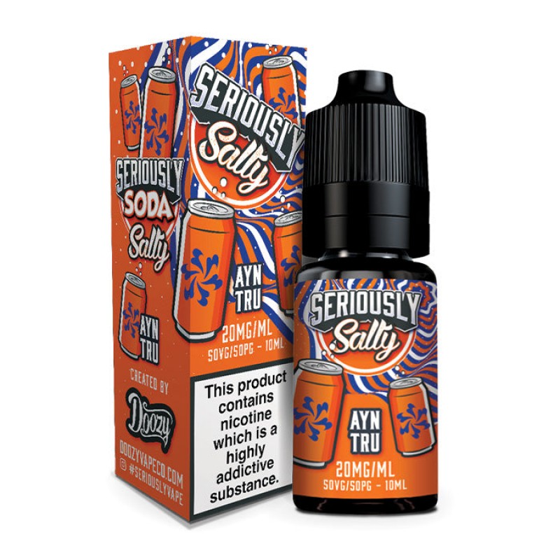 Seriously Salty Soda Ayn Tru | 10ml Nic Salt