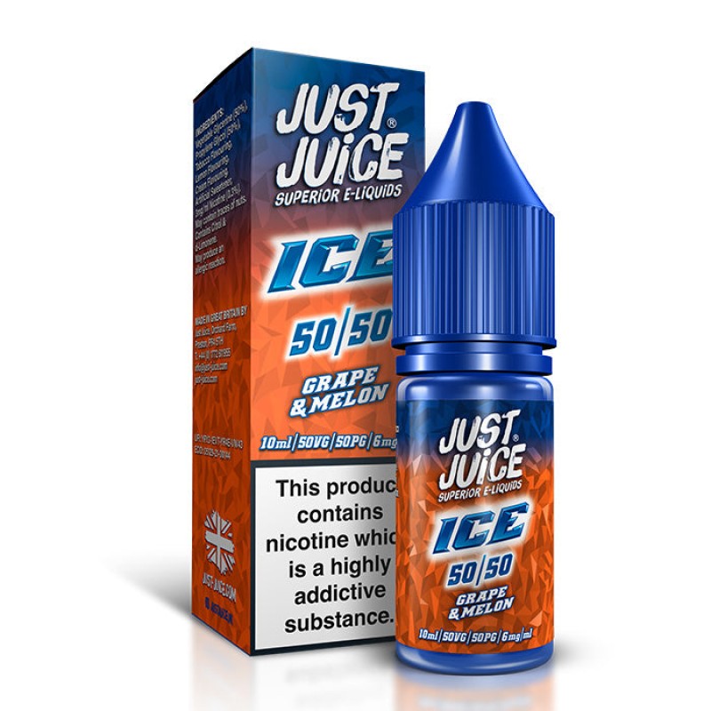 Just Juice Ice Range Grape & Melon | 10ml E-Liquid