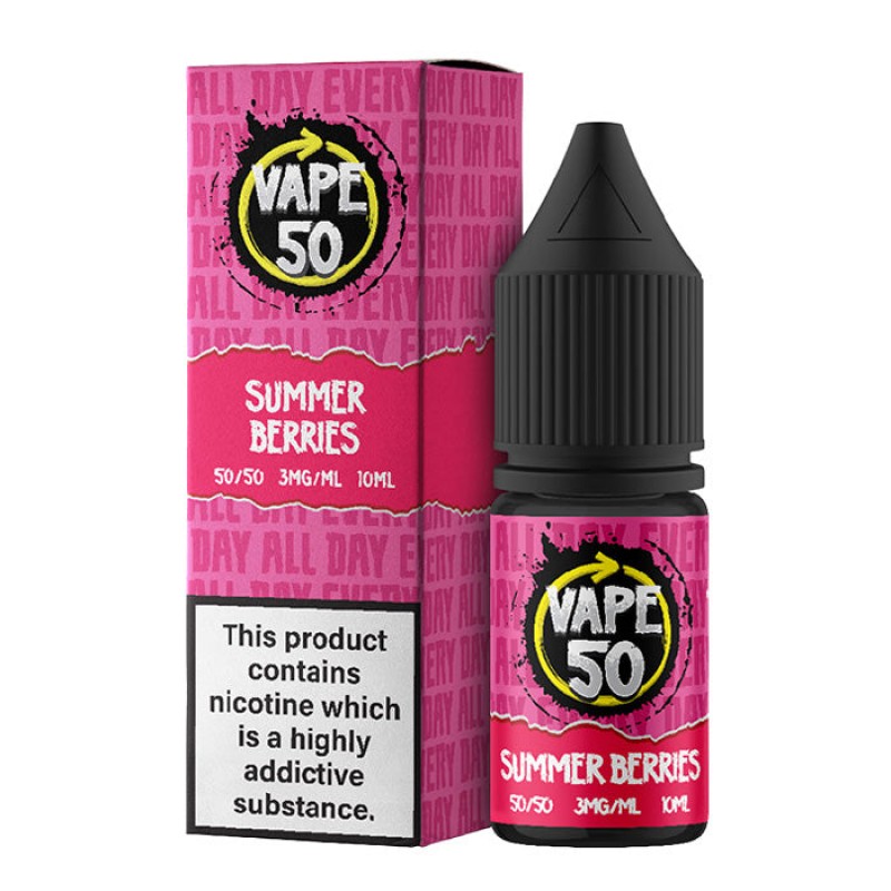 Vape 50 Summer Berries 10ml E-Liquid