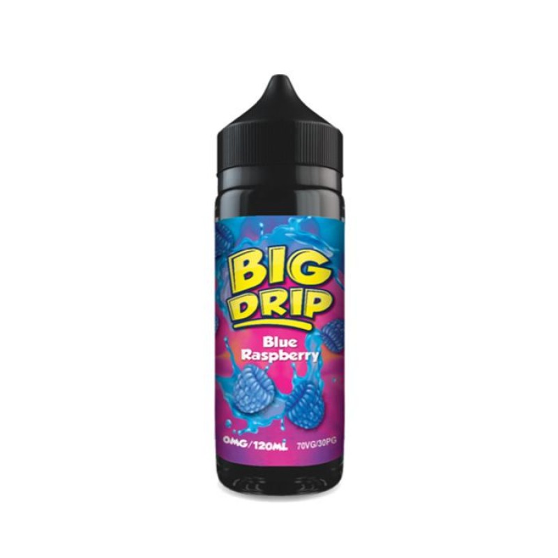 Big Drip Blue Raspberry 100ml Shortfill E-Liquid