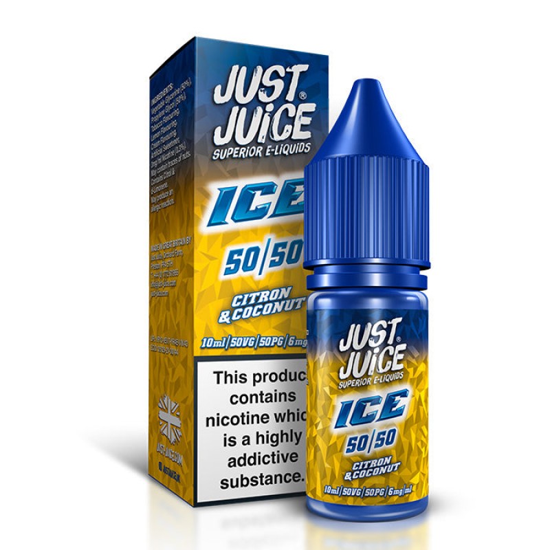 Just Juice Ice Range Citron & Coconut | 10ml E-Liquid