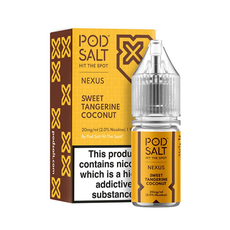 Nexus Sweet Tangerine Coconut 10ml Nicotine Salt E...