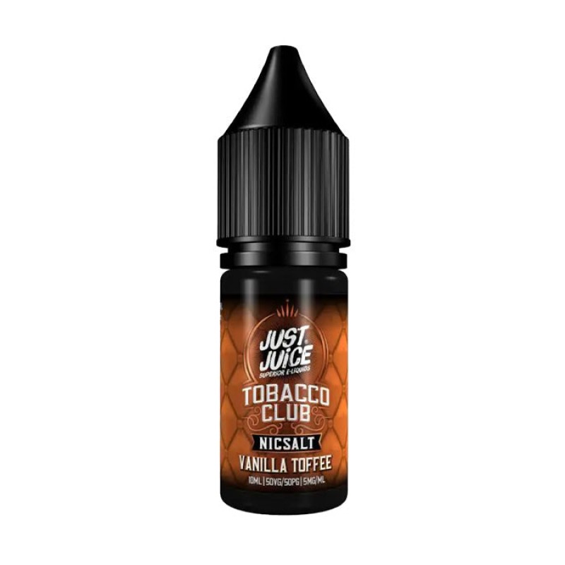 Just Juice Tobacco Club Vanilla Toffee | 10ml Nic ...