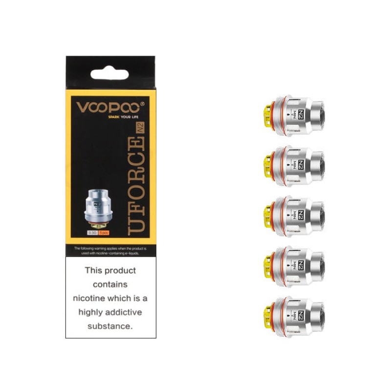 VooPoo UForce Replacement Coils | 5 Pack