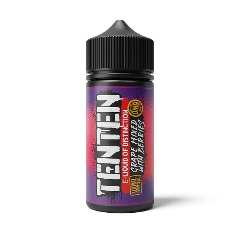 TENTEN Grape mixed with Berries 100ml Shortfill E-Liquid