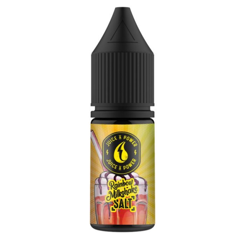 Juice N Power Rainbow Milkshake 10ml Nic Salt