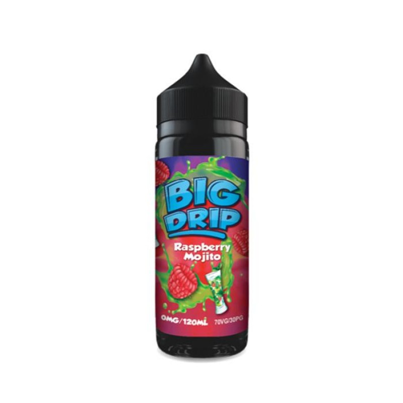 Big Drip Raspberry Mojito 100ml Shortfill E-Liquid