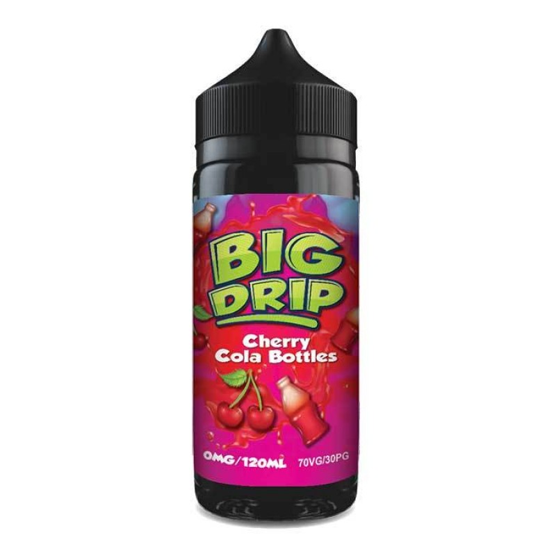 Big Drip Cherry Cola Bottles 100ml Shortfill E-Liquid