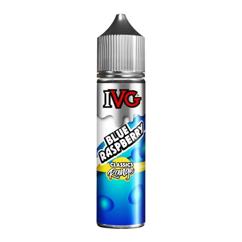 IVG Classics Blue Raspberry 50ml Short Fill E-Liqu...