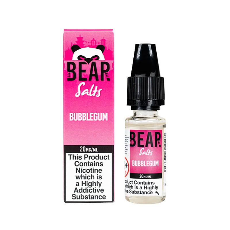 Bear Salts Bubblegum 10ml Nic Salt E-Liquid