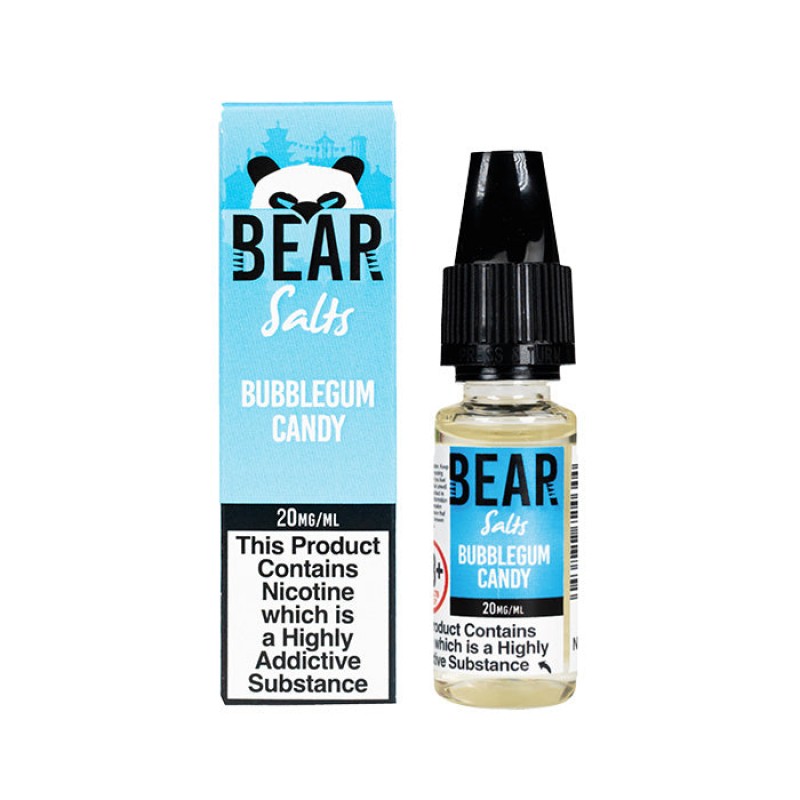 Bear Salts Bubblegum Candy 10ml Nic Salt E-Liquid