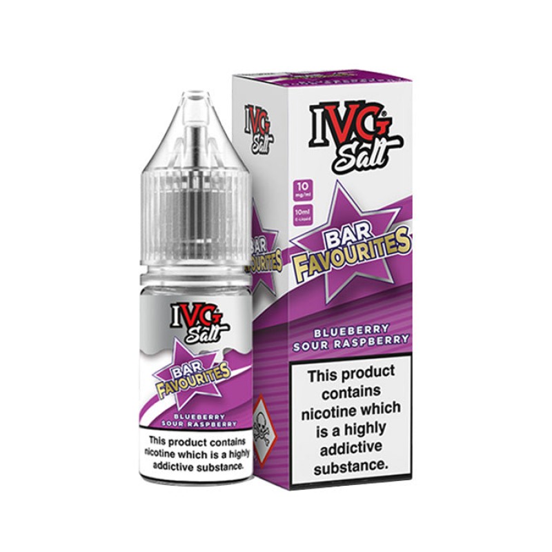 IVG Bar Favourites Blueberry Sour Raspberry 10ml N...