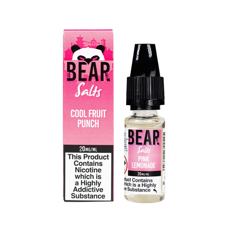 Bear Salts Cool Fruit Punch 10ml Nic Salt E-Liquid