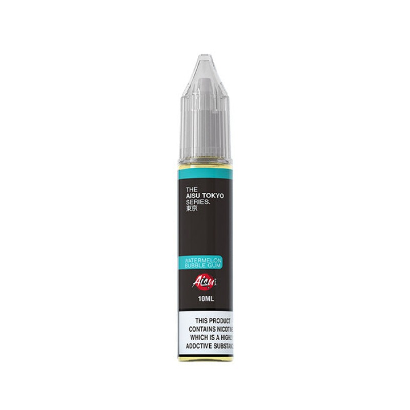 Aisu Tokyo Watermelon Bubblegum 10ml Nic Salt E-Li...