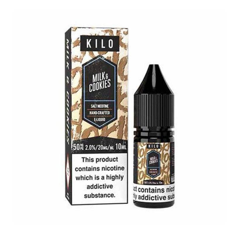 Kilo Salts Milk & Cookies | Nicotine Salt E-Liquid