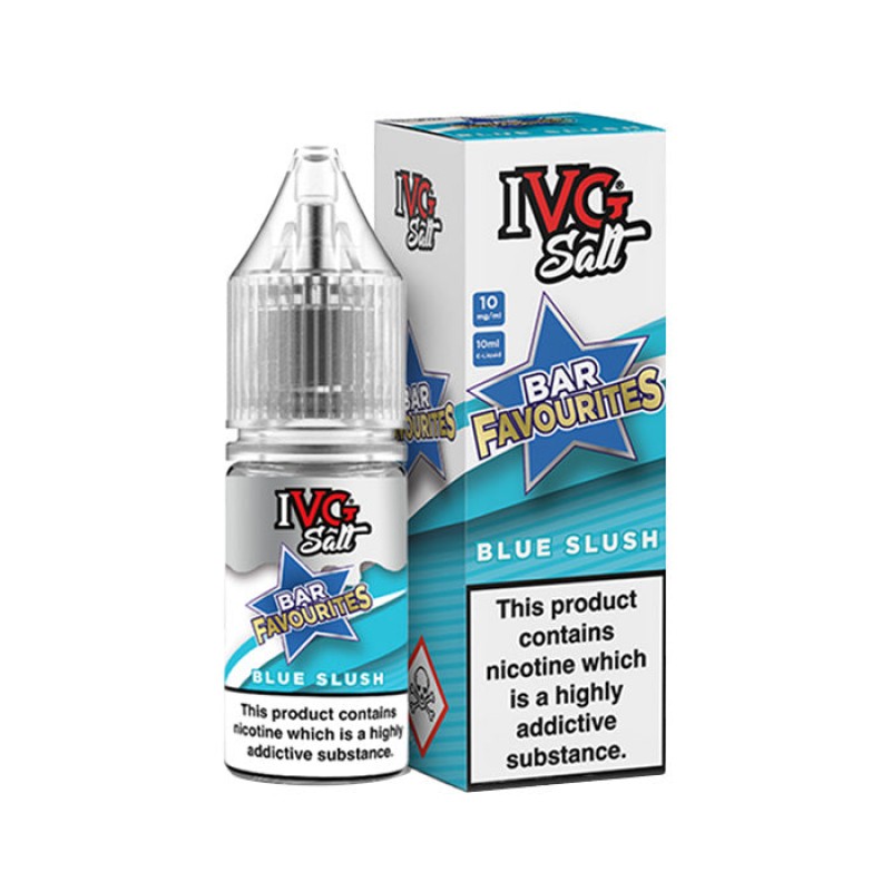 IVG Bar Favourites Blue Slush 10ml Nic Salt E-Liqu...