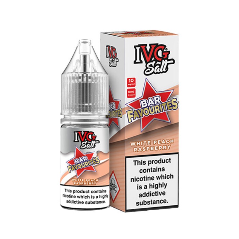 IVG Bar Favourites White Peach Raspberry 10ml Nic ...