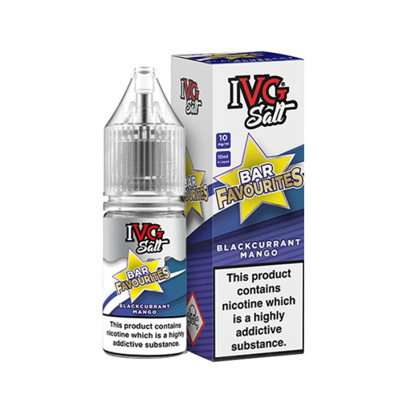 IVG Bar Favourites Blackcurrant Mango 10ml Nic Sal...