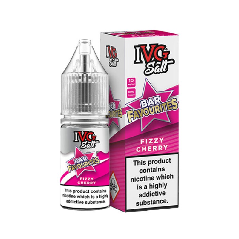 IVG Bar Favourites Fizzy Cherry 10ml Nic Salt E-Li...