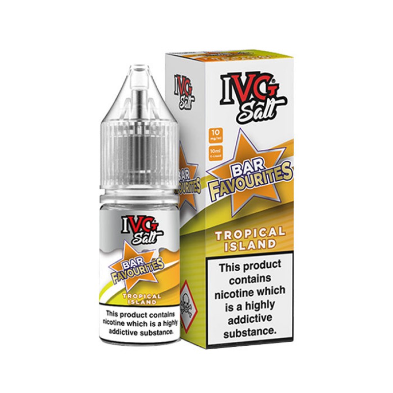 IVG Bar Favourites Tropical Island 10ml Nic Salt E...