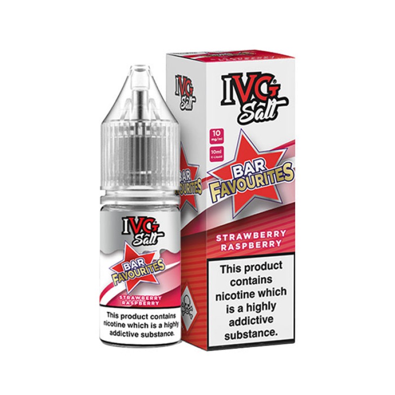 IVG Bar Favourites Strawberry Raspberry 10ml Nic S...