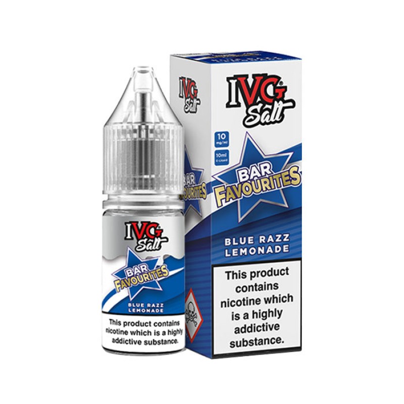 IVG Bar Favourites Blue Razz Lemonade 10ml Nic Sal...