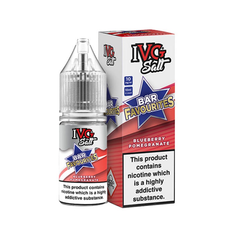 IVG Bar Favourites Blueberry Pomegranate 10ml Nic ...