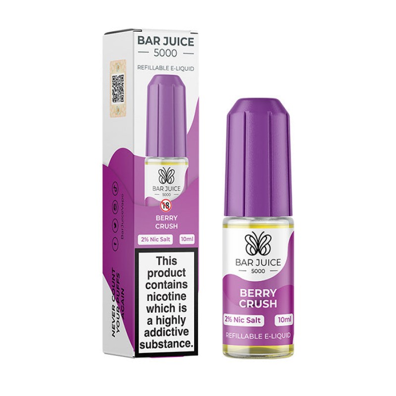 Bar Juice Berry Crush Nicotine Salt E-Liquid