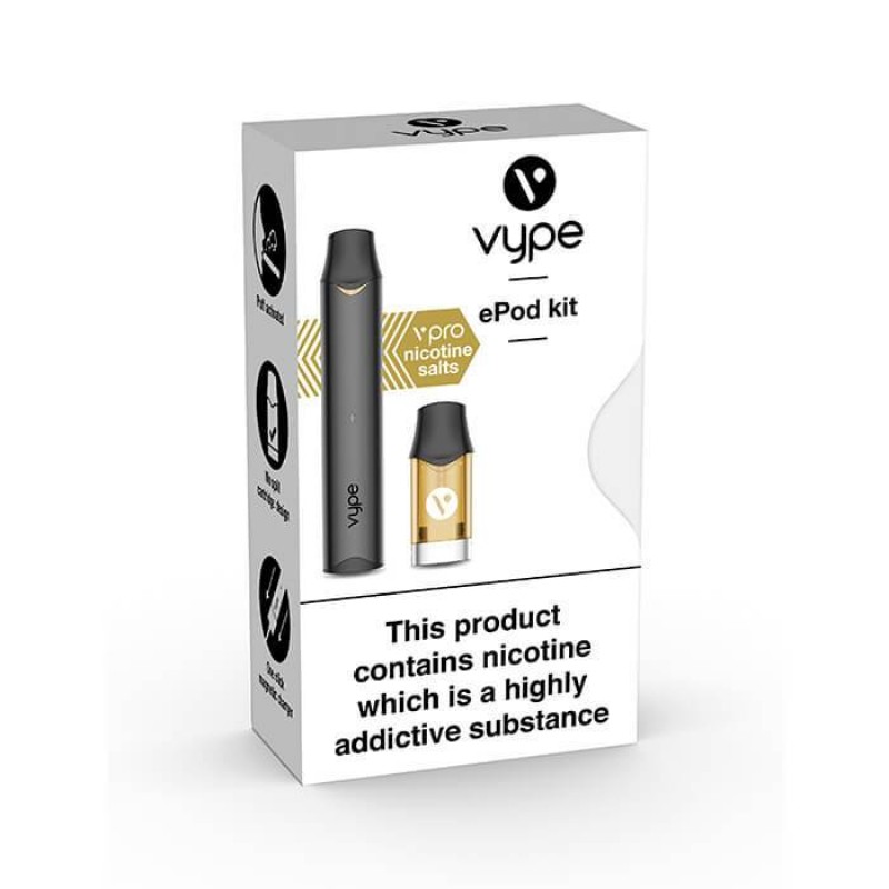 Vype ePod Kit - Tropical Mango - Graphite Black