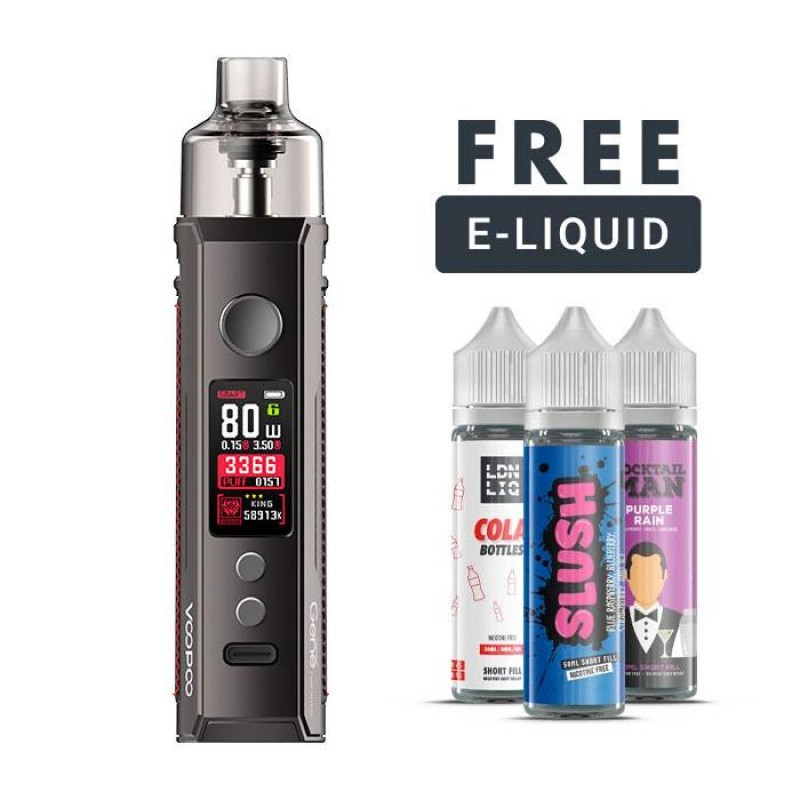 VooPoo Drag X Mod 80W Pod Kit - Vape Kits