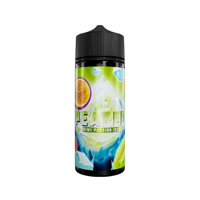 Peaked Passionfruit Kiwi & Guava Ice 100ml Shortfill E-Liquid