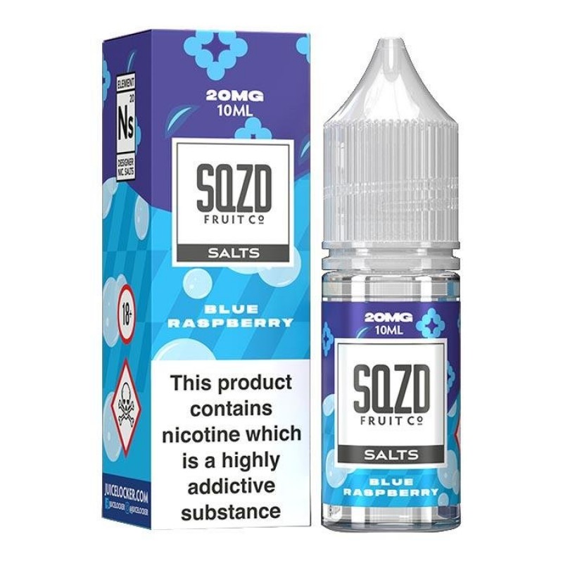 SQZD - Blue Raspberry Nicotine Salt E-liquid