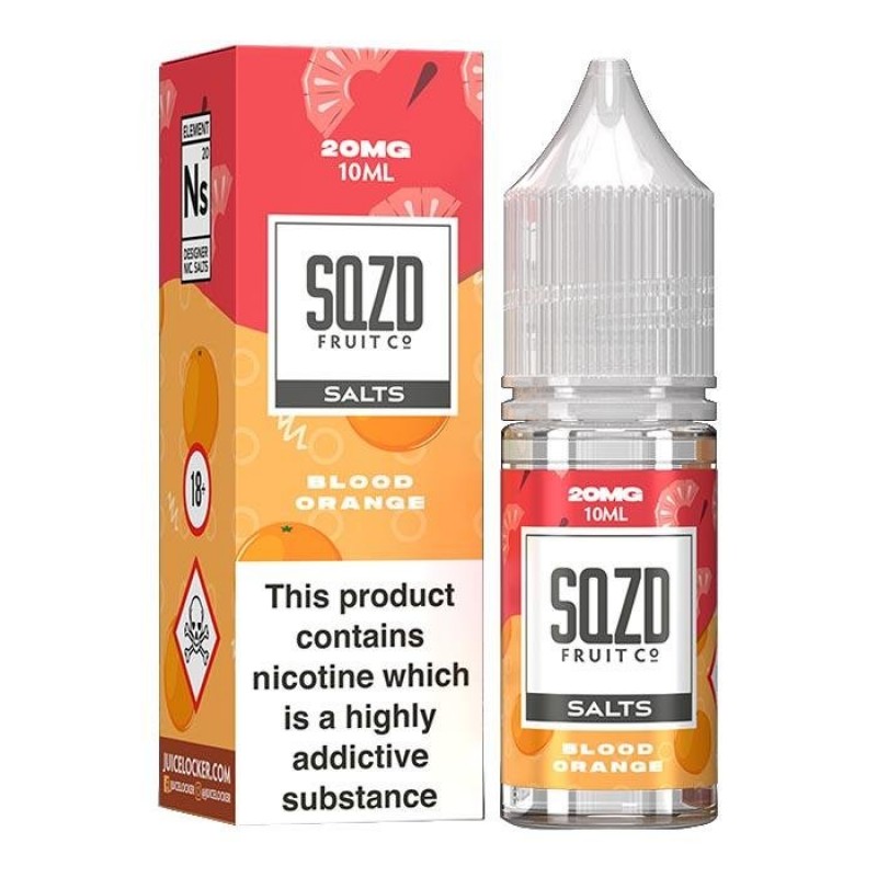 SQZD - Blood Orange Nicotine Salt E-liquid