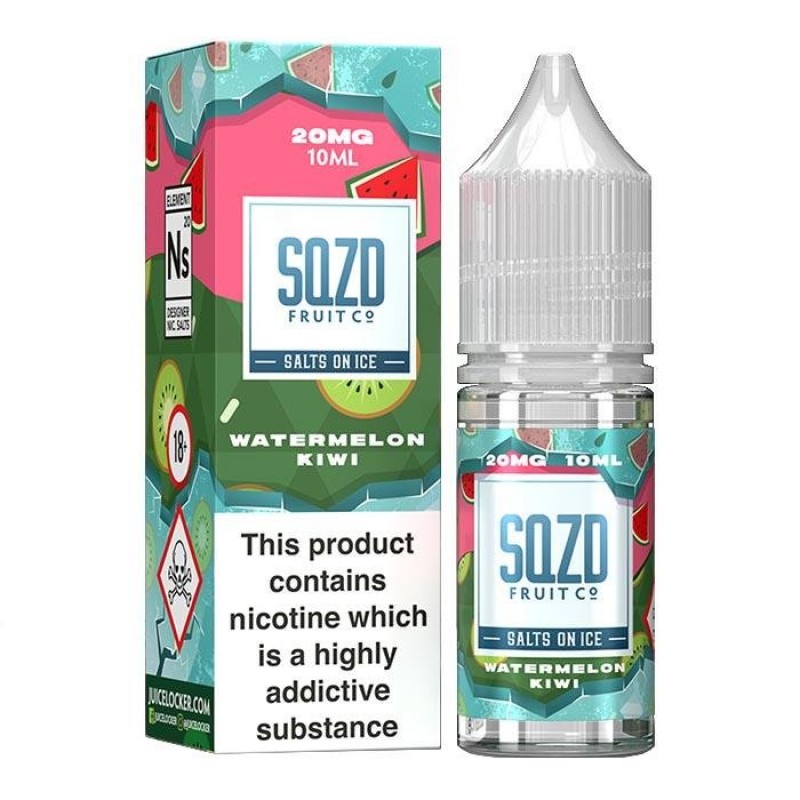 SQZD On Ice - Watermelon Kiwi On Ice Nicotine Salt E-liquid