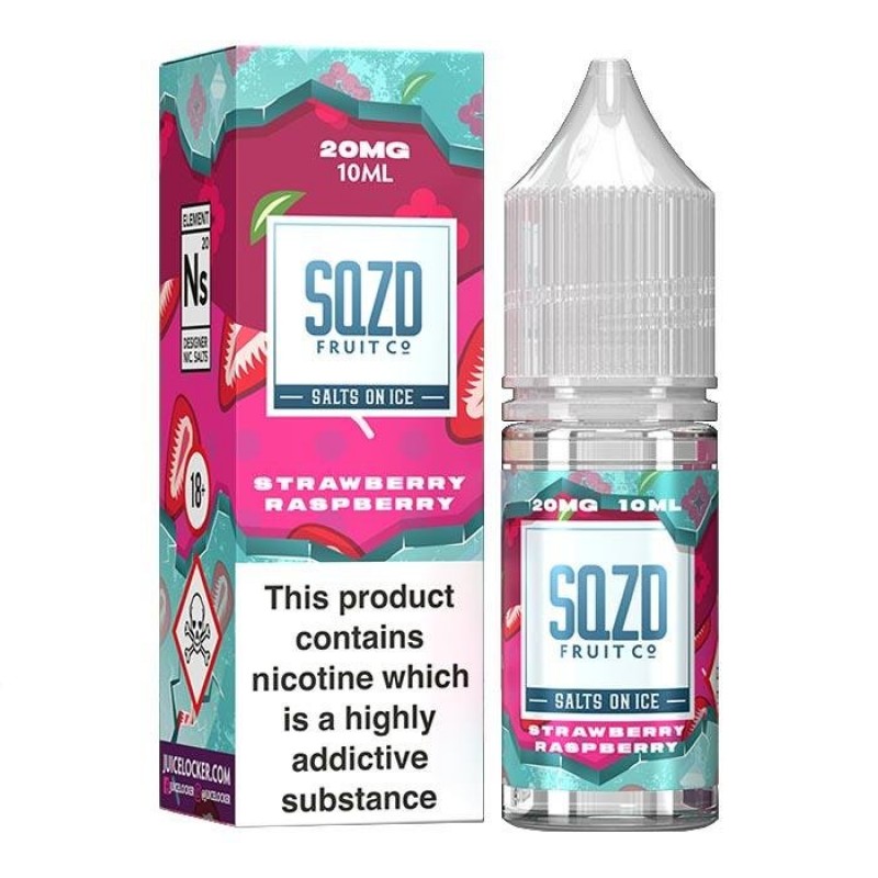 SQZD On Ice - Strawberry Raspberry Nicotine Salt E-liquid