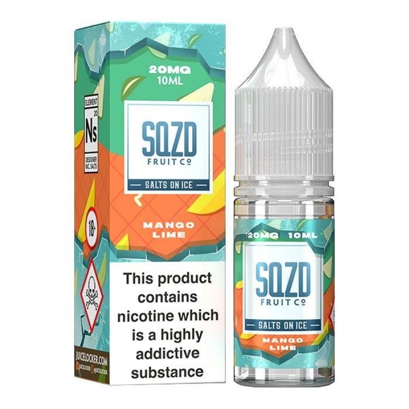 SQZD On Ice - Mango Lime Nicotine Salt E-liquid