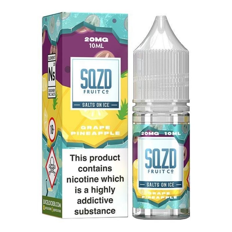 SQZD On Ice - Grape Pineapple Nicotine Salt E-liquid