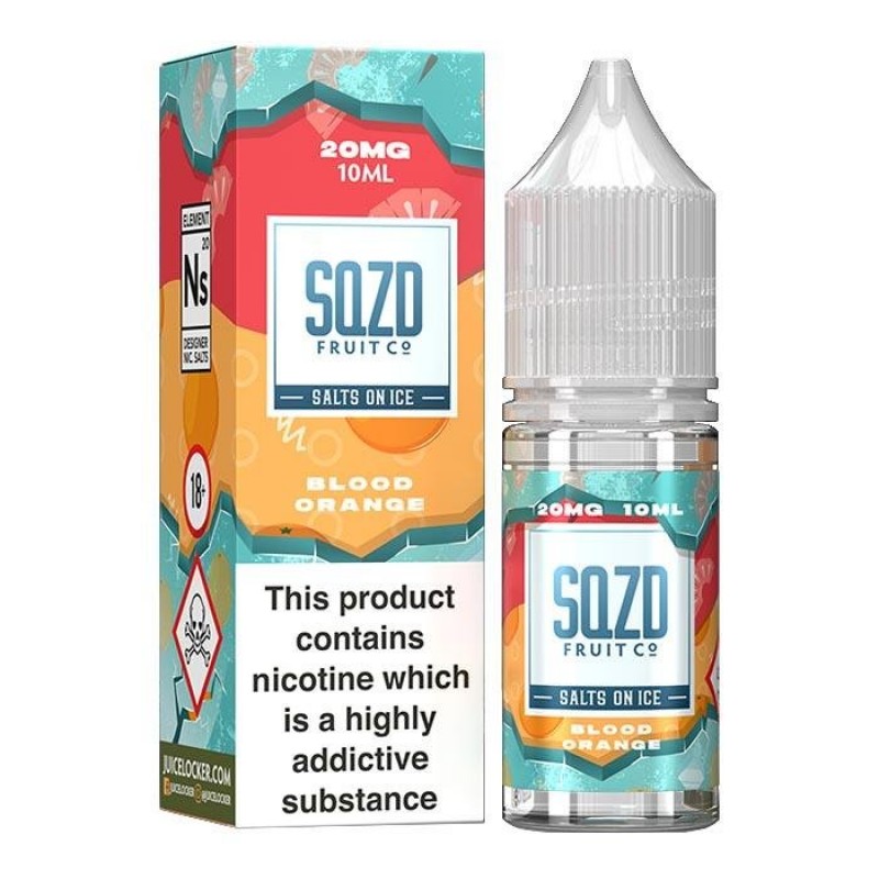 SQZD On Ice - Blood Orange Nicotine Salt E-liquid