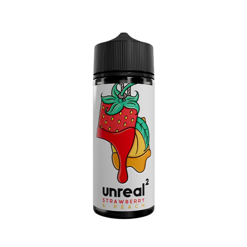 Unreal 2 Strawberry & Peach 100ml Shortfill E-...