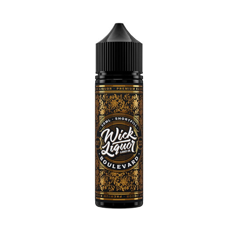 Wick Liquor - Boulevard 50ml Shortfill E-Liquid