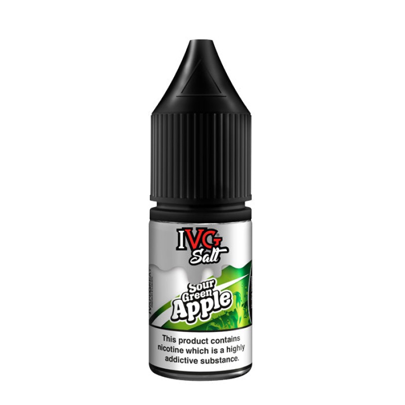 IVG Salts Sour Green Apple E-Liquid | Nic Salts